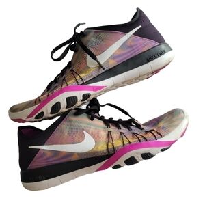 Nike Womens  Free TR 6 Print 833424-003 Multicolor Running Shoes Sneaker Size 9
